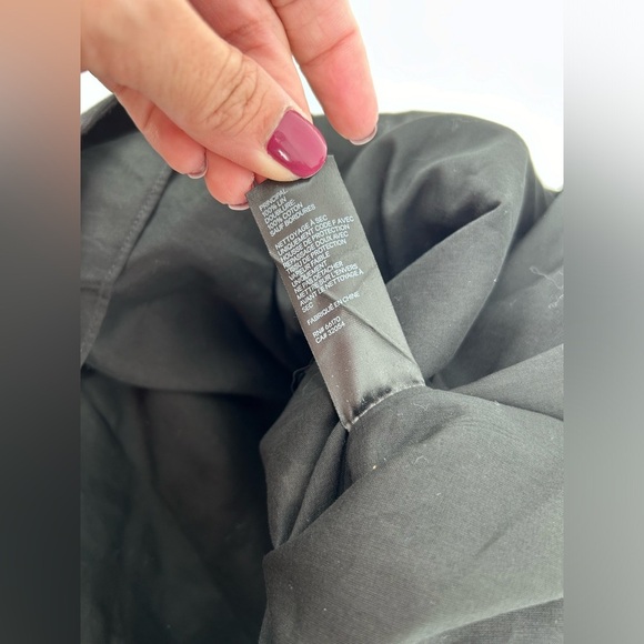 Zimmermann Postcard Tie Back Mini Dress in Linen Black Size AU 2 US 8 NWT - Picture 10 of 13